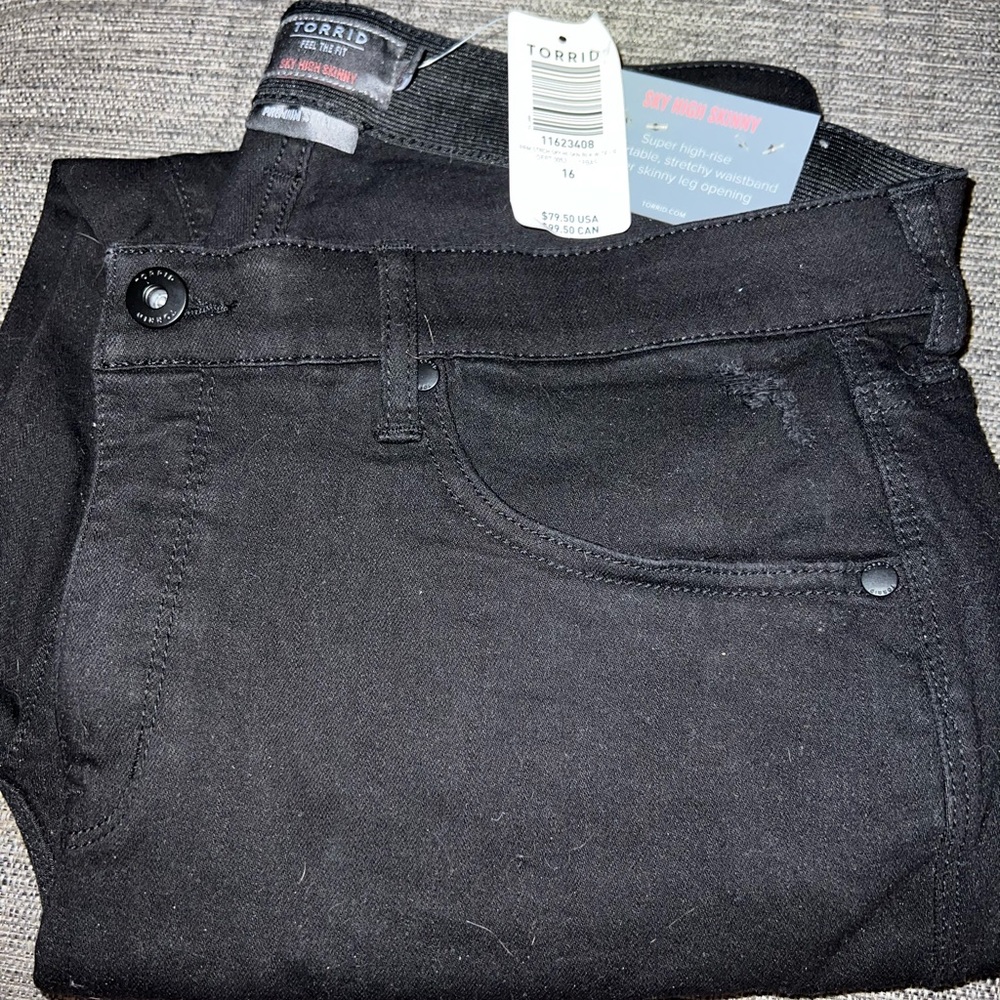 Torrid black skinny jeans